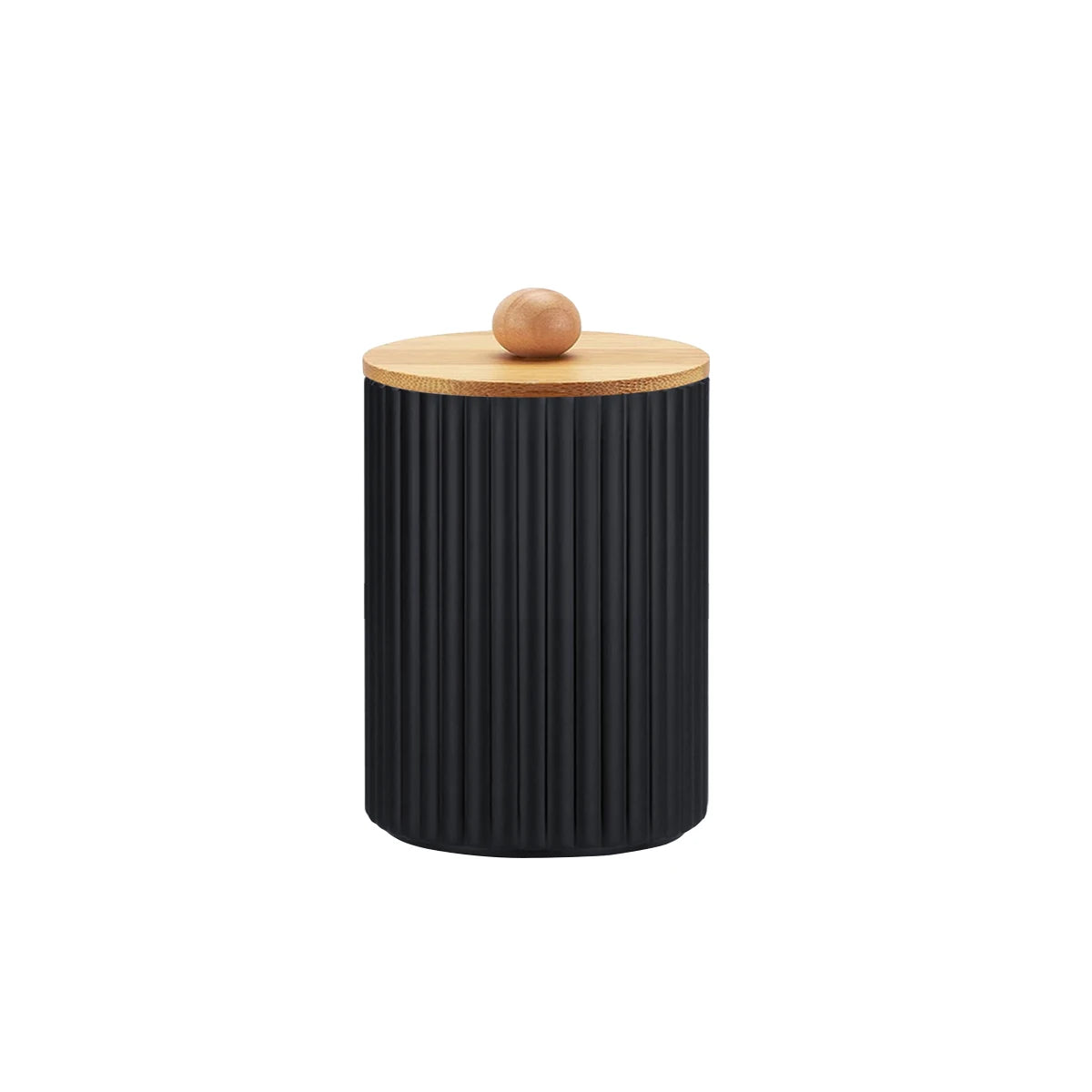 Ribbed Soap Dispenser & Storage Set | Modern Bathroom Organization