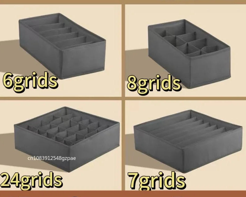 Foldable Drawer Organizer | Closet & Cabinet Storage Bins