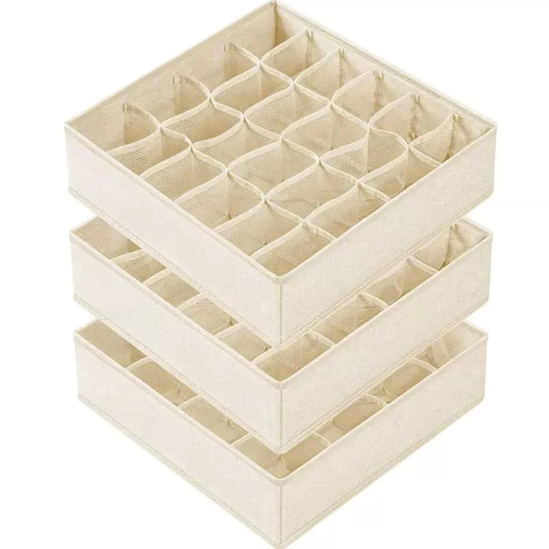 Foldable Drawer Organizer | Closet & Cabinet Storage Bins