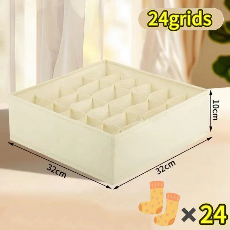 Foldable Drawer Organizer | Closet & Cabinet Storage Bins